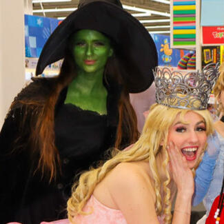 Glinda and Elphaba